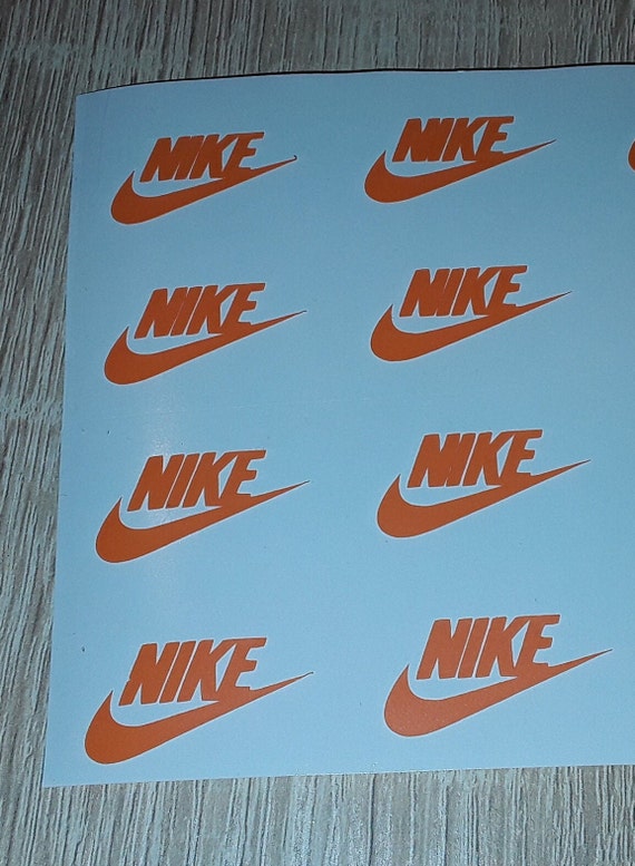 Nike swoosh vinyl decals - Etsy 