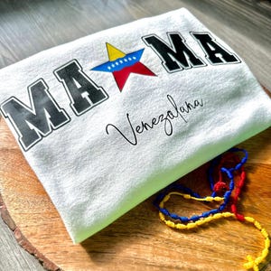 Mom Venezuelan Tshirt Design | Venezuelan Mama Tshirt | Venezuela Design | Gift For Venezuelan | Venezuela Tshirt | Venezuela Flag Shirt
