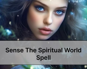 Sense the Spiritual World Spell