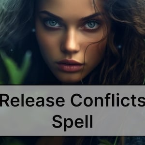 Laat de spreuk Conflicten los