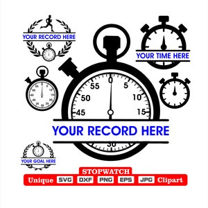 Stopwatch timer clip art dxf svg png eps jpg for cutting,shirt design, clothing imprint, engraving, laser cutting, for logo work or hobby!