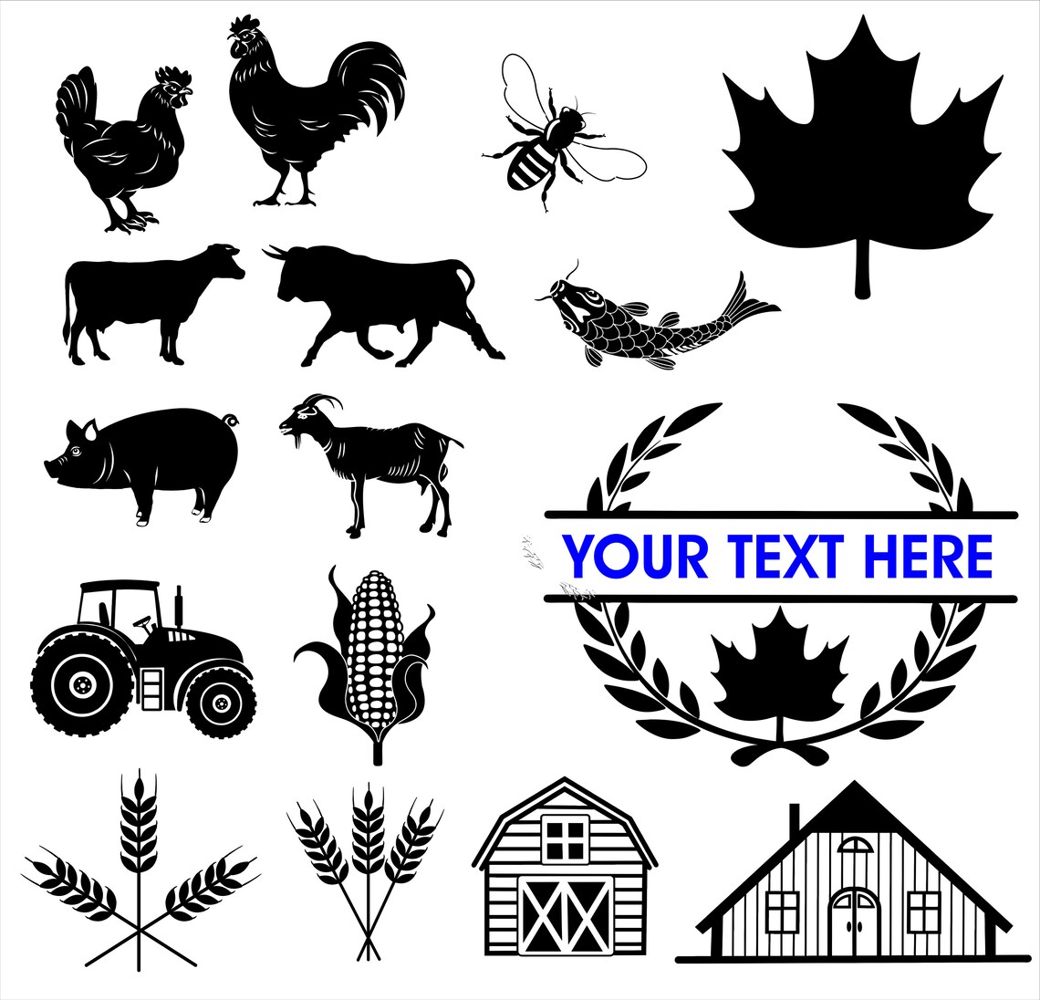 canada-farm-animals-clip-art-dxf-svg-png-eps-jpg-for-cutting-shirt