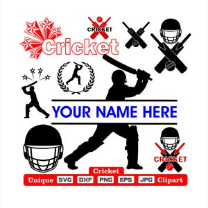 Cricket clip art dxf svg png eps jpg for cutting, clothing imprint, engraving, laser cutting, for logo Cricket work or hobby!