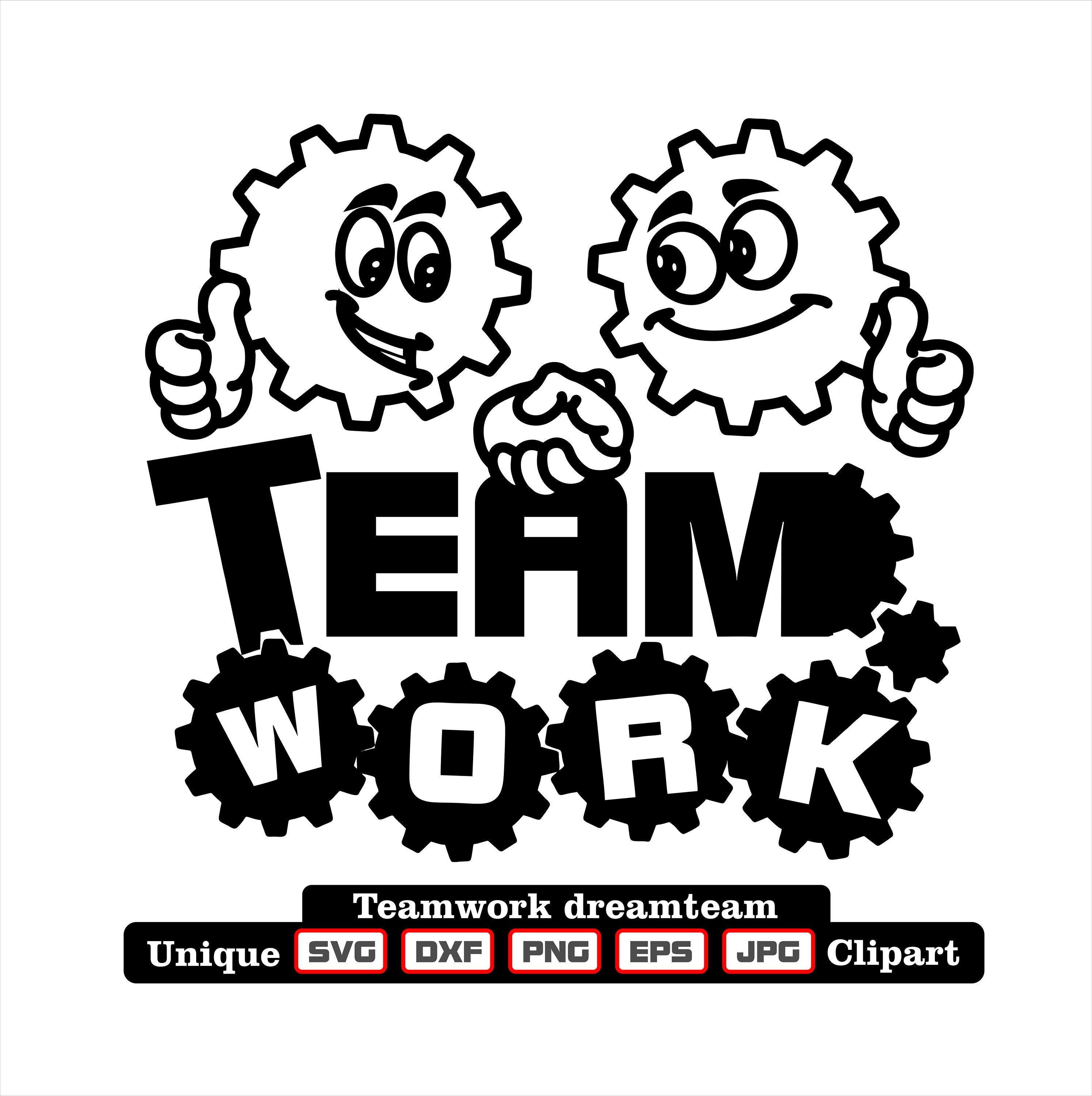 Great Teamwork Clipart