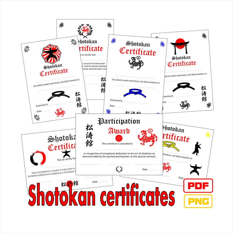 Shotokan Certificates And Awards Templates In PDF And PNG Reward Those shotokan-certificates-and-awards-templates-in-pdf-and-png-reward-those