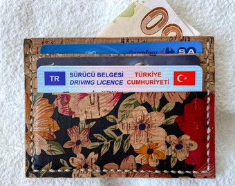Cork Card Holder Wallet