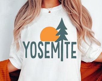 Yosemite Tee, Yosemite T-shirt, Yosemite National Park, Vintage Inspired  Cotton T-shirt, Unisex Tee, Comfort Colors T-shirt