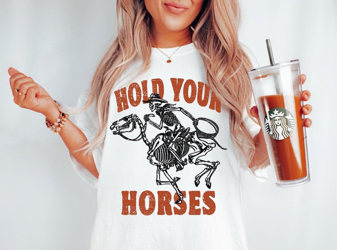 Hold your Horses Boyfriend Tee main image 0
