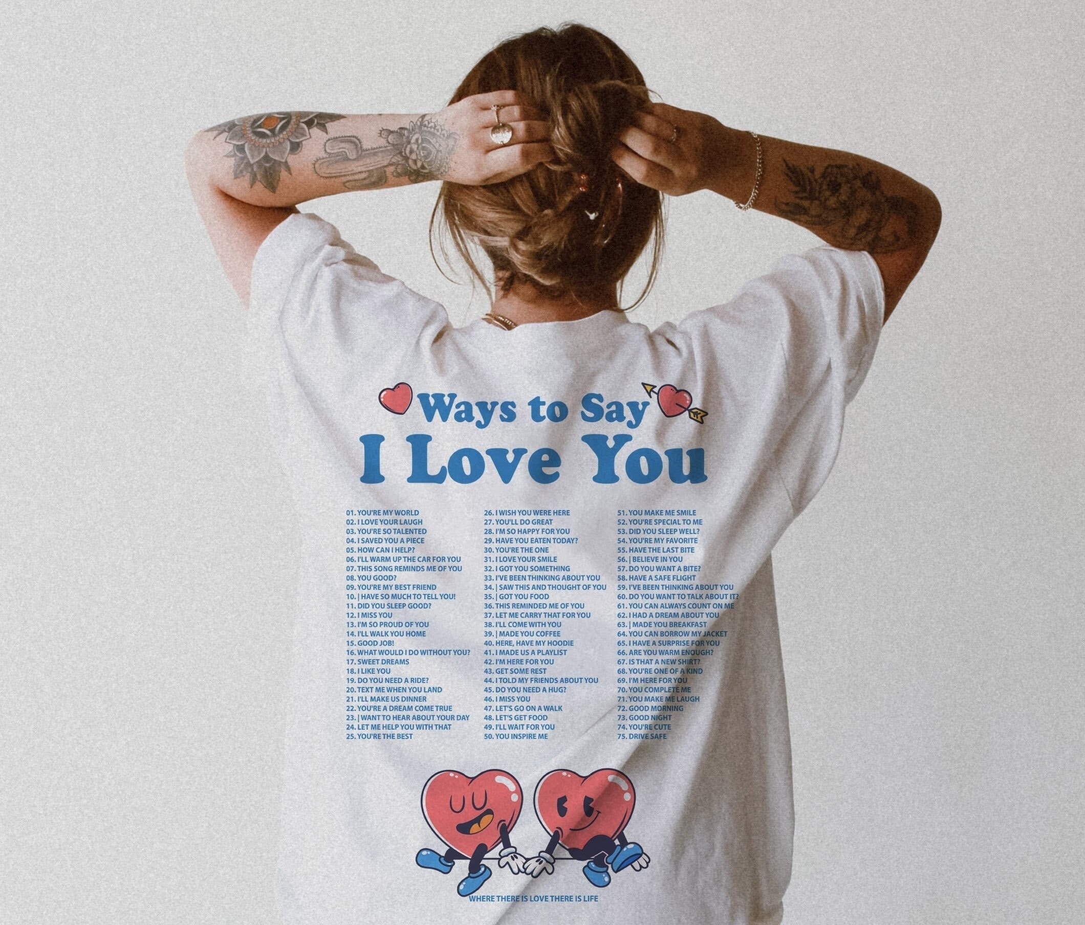 Ways to Say I Love You Tee, Love Tee, Comfort Colors Tee
