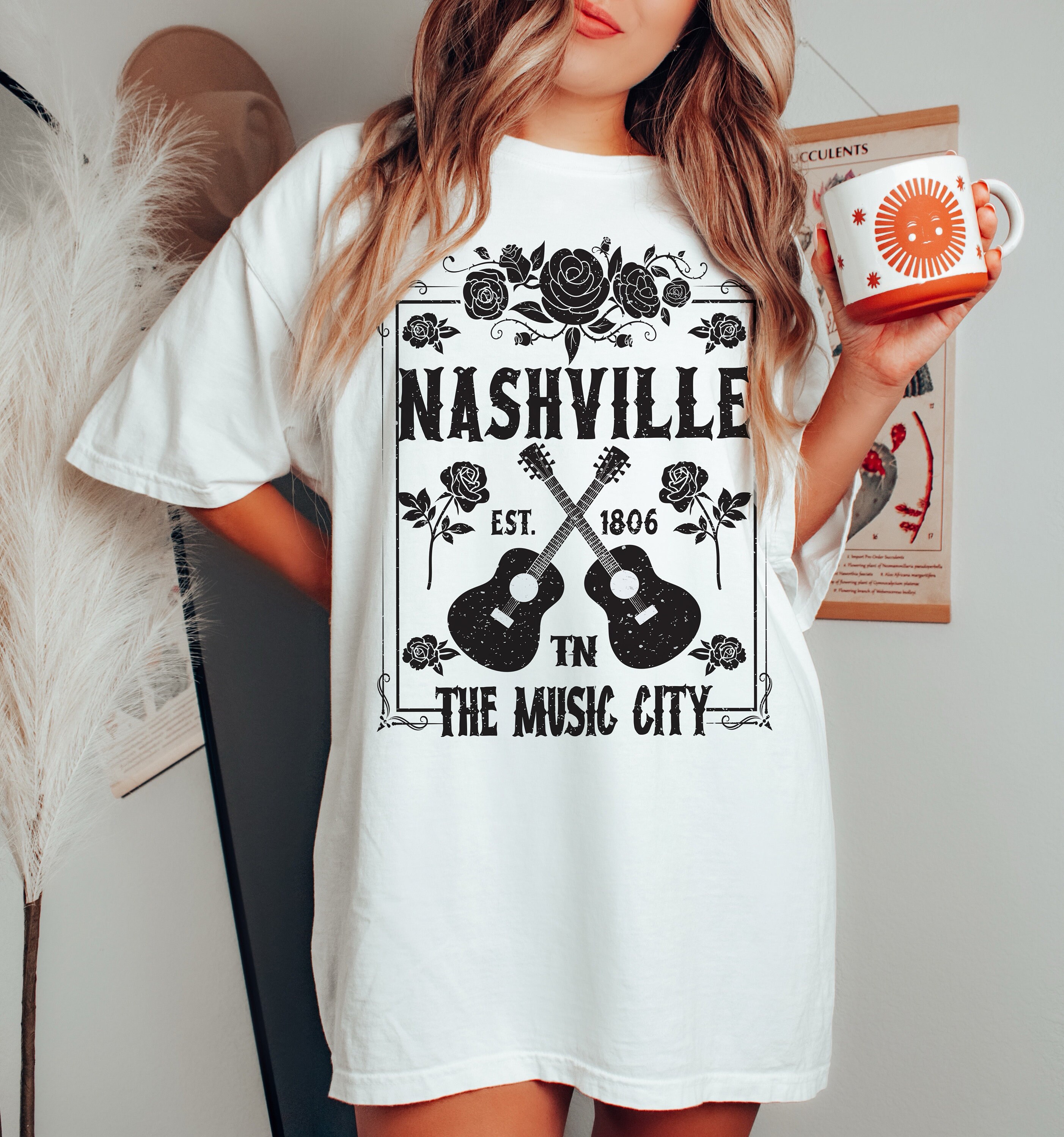 Discover Nashville Tee, Nashville T-shirt, Music City, Tennessee T-Shirt