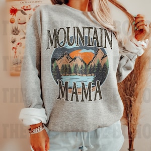 Mountain Mama Sweatshirt, Gildan Unisex Sweatshirt Mountains Sweatshirt, Unisex Sweatshirt, Take Me to the Mountains Sweatshirt