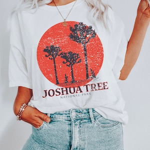 Joshua Tree Tee, Joshua Tree T-Shirt, Hippie Tee Vintage Inspired T-shirt, Unisex Tee, Comfort Colors T-shirt, Oversized Tee