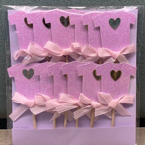 It&#39;s a Girl Cupcake Topper 12 pcs