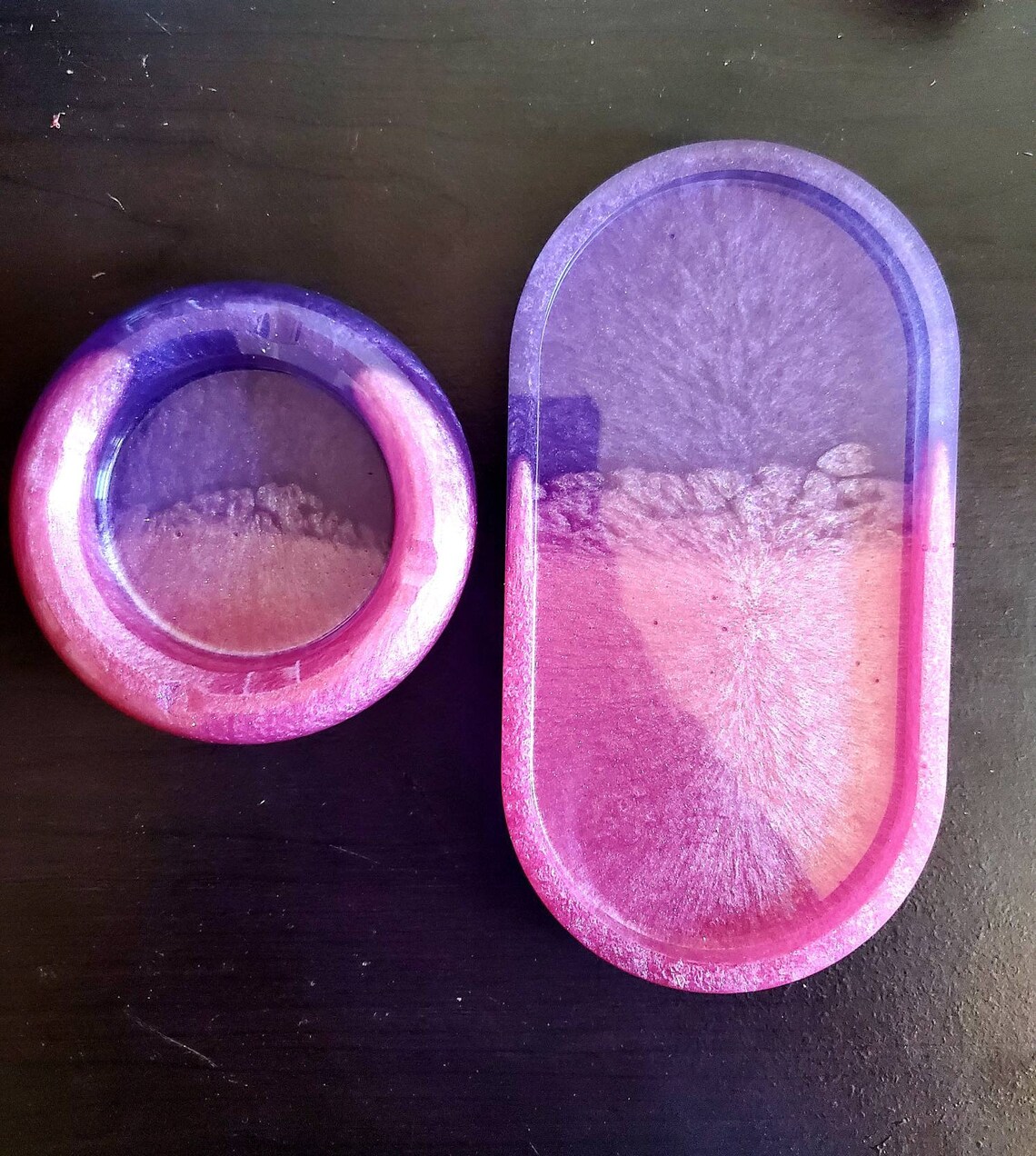 Ashtray & Rolling Tray/Trinket Tray Set Etsy