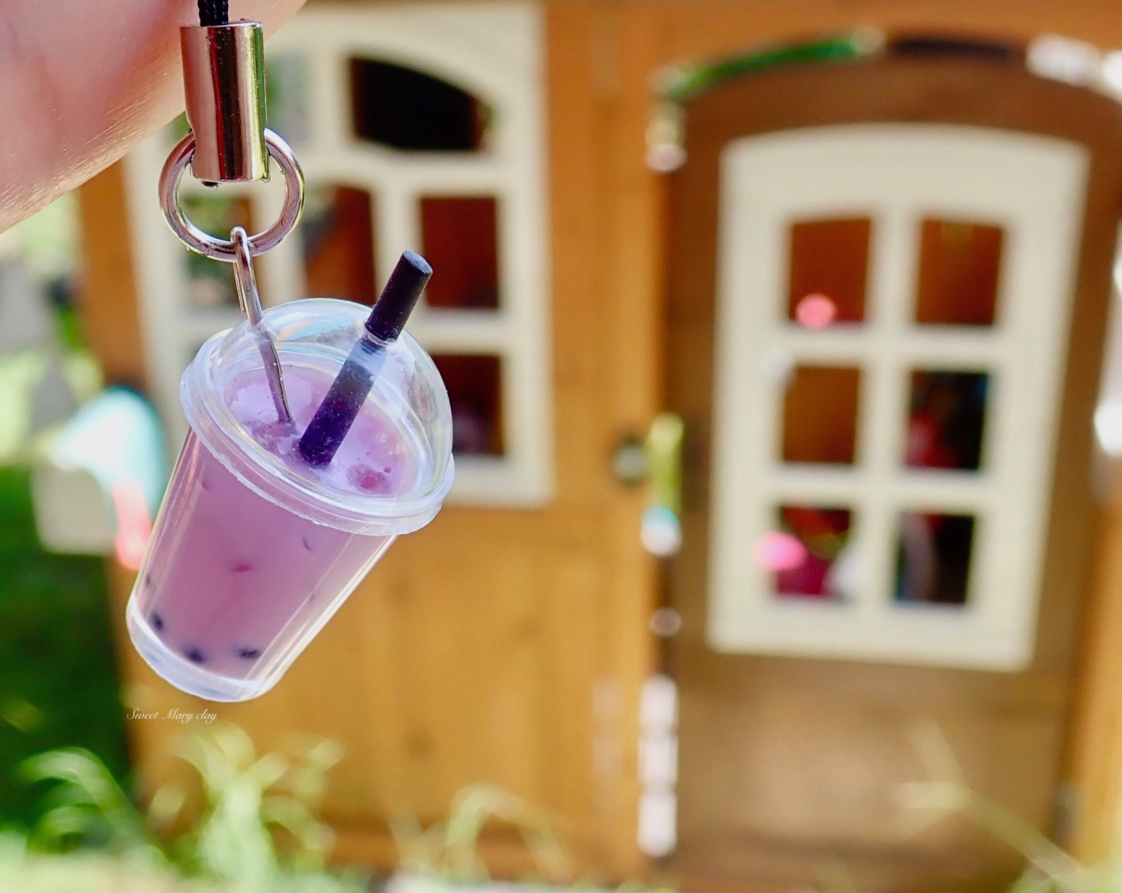 Bubble Tea Schlüsselanhänger Boba Tee Miniatur Boba Tee Etsy