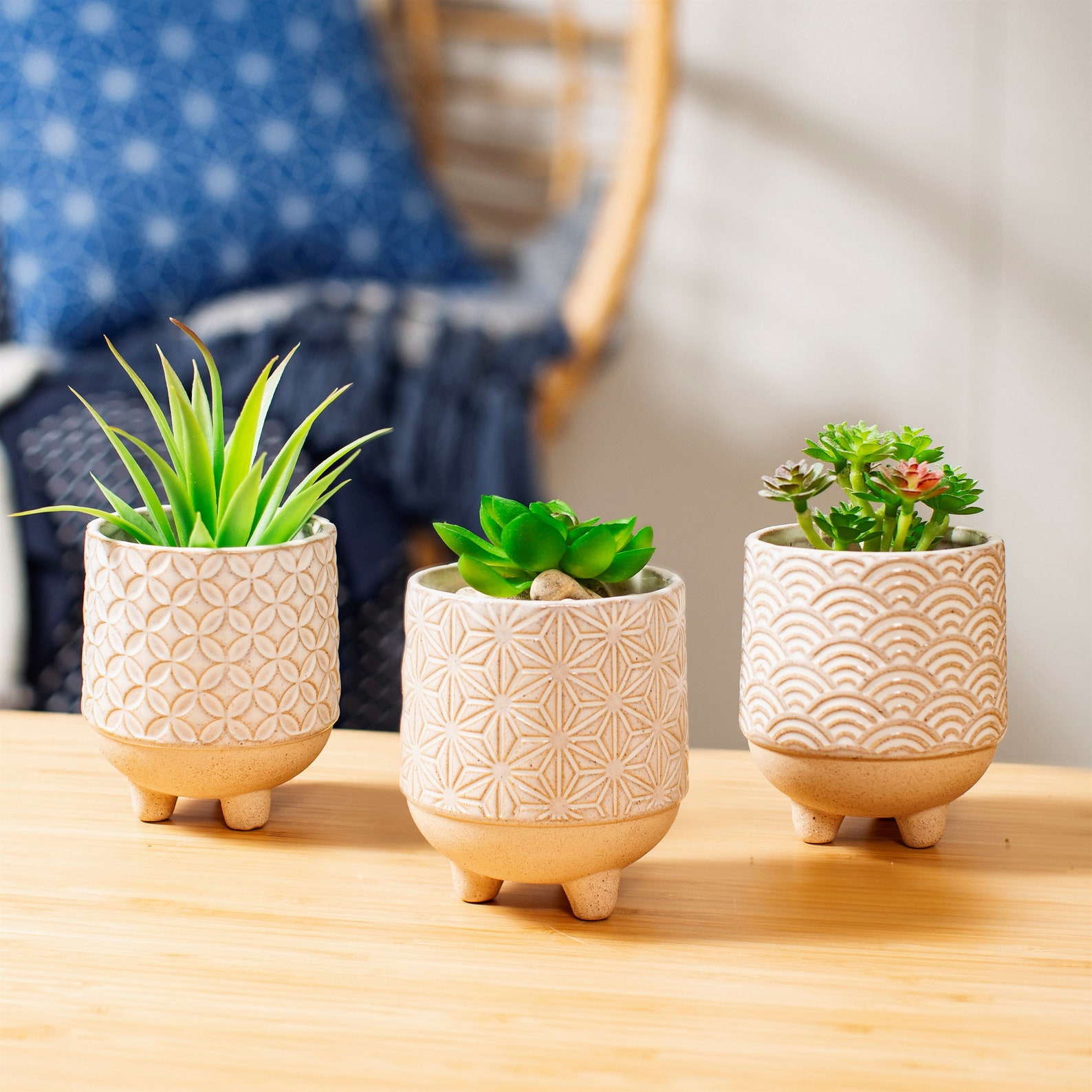 Mini Plant Pots with Legs Sass and Belle Japandi Etsy