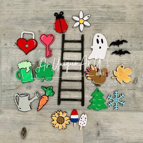 DIY Tiered Tray Ladder Kit Tiered Tray Decor DIY Wood Kit Etsy