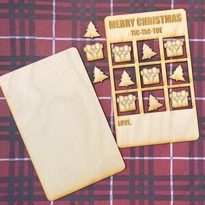 DIGITAL FILE ONY - Christmas Tic Tac Toe Game