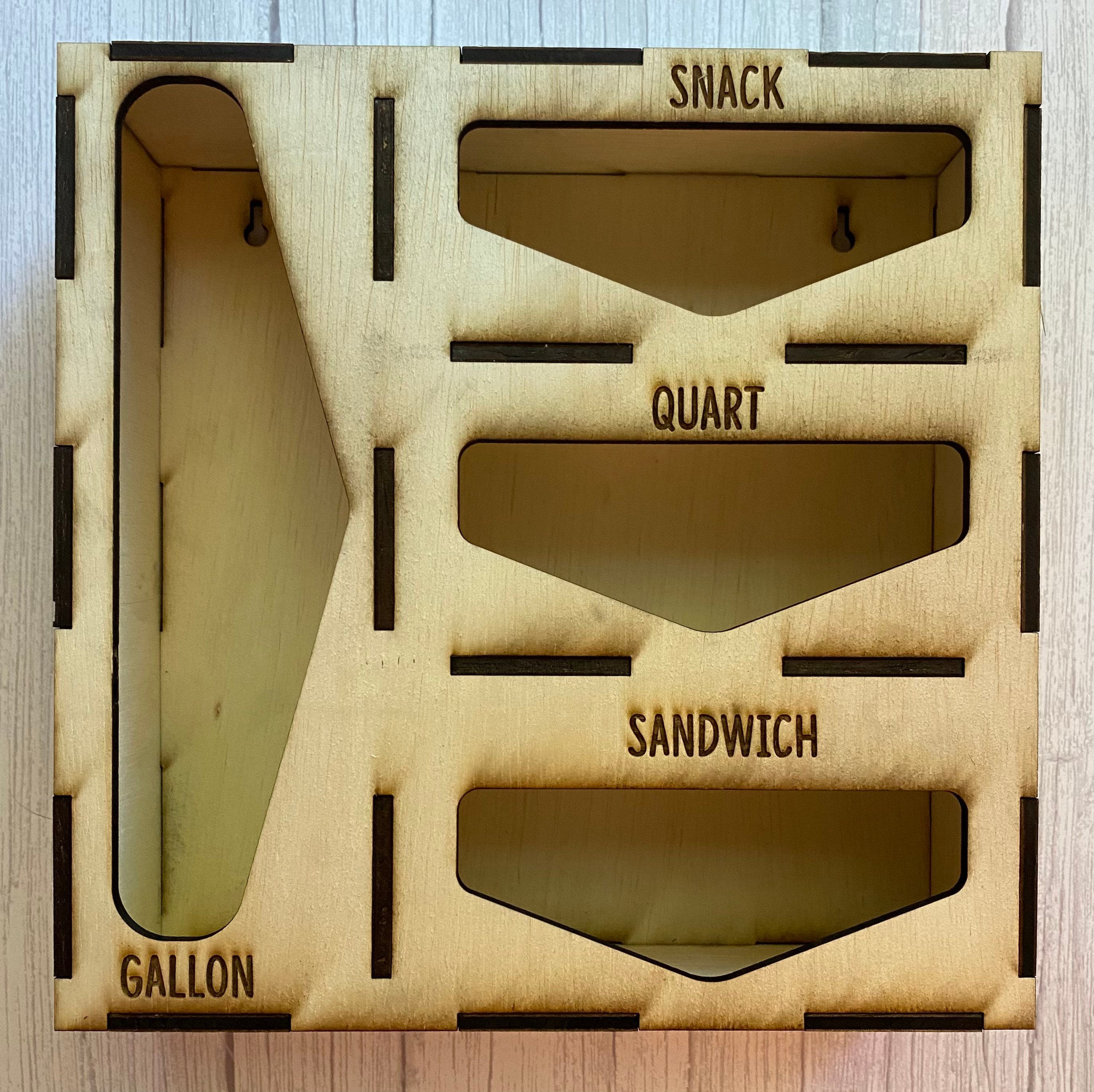 Almacenamiento de bolsas de plástico y caja de organización | Etsy