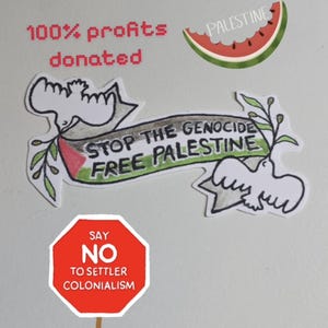 Free Palestine Sticker