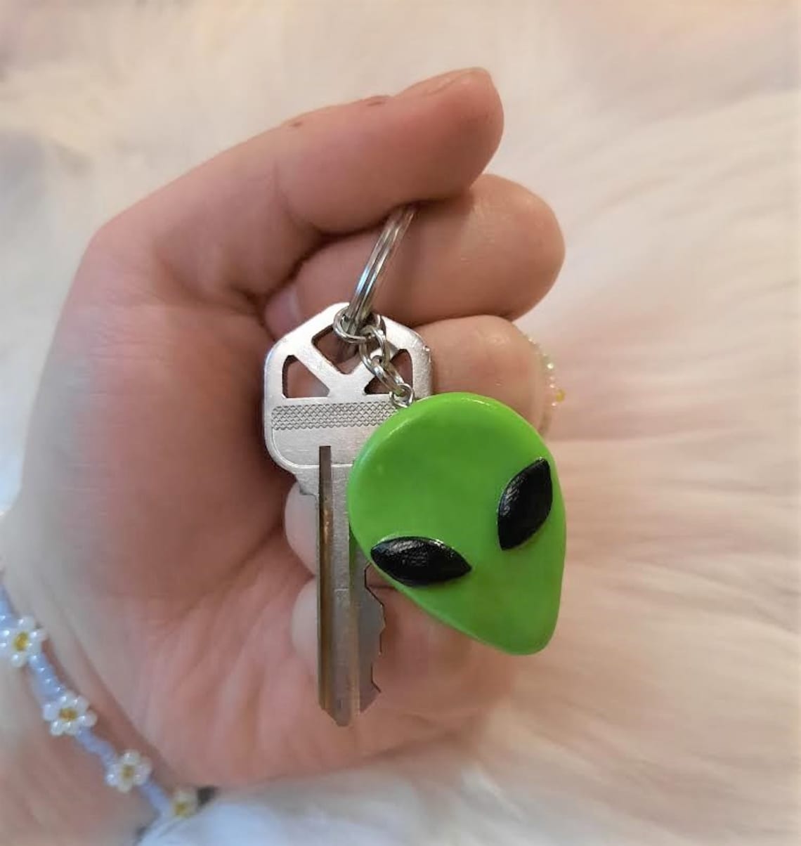 Alien Keychain Etsy