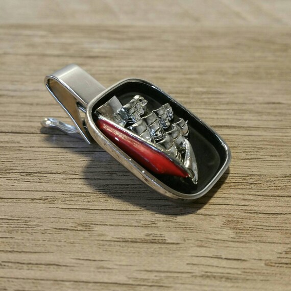 Pince à cravate vintage Clipper doré : bijoux nautiques pour voiliers - Canada