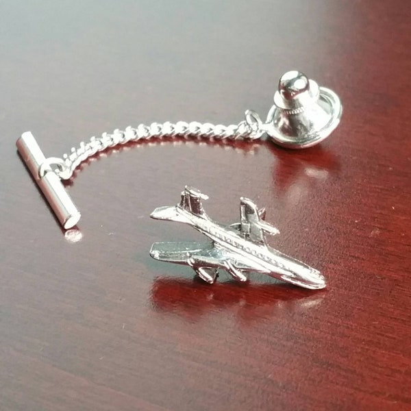 Airplane Tie Tack Etsy