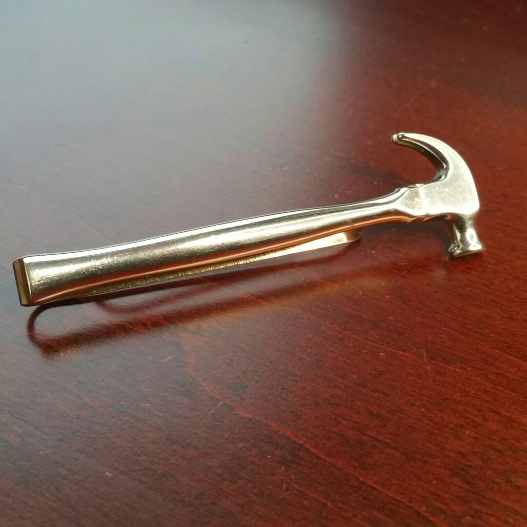 Vintage Hammer Tie Bar 1950's Swank Novelty Tie Etsy
