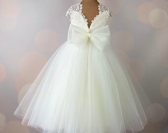 Alba Flower Girl formelle Robe de Baptême Anniversaire Cadeau Mariage Demoiselle d'honneur robe Alba Flower Girl formelle Robe de Baptême Anniversaire Cadeau Mariage Demoiselle d'honneur robe
