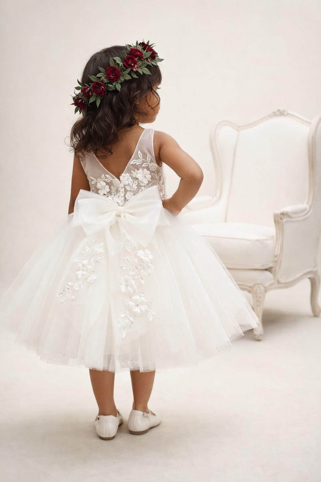 3d Lace Short Wedding Dress - Etsy