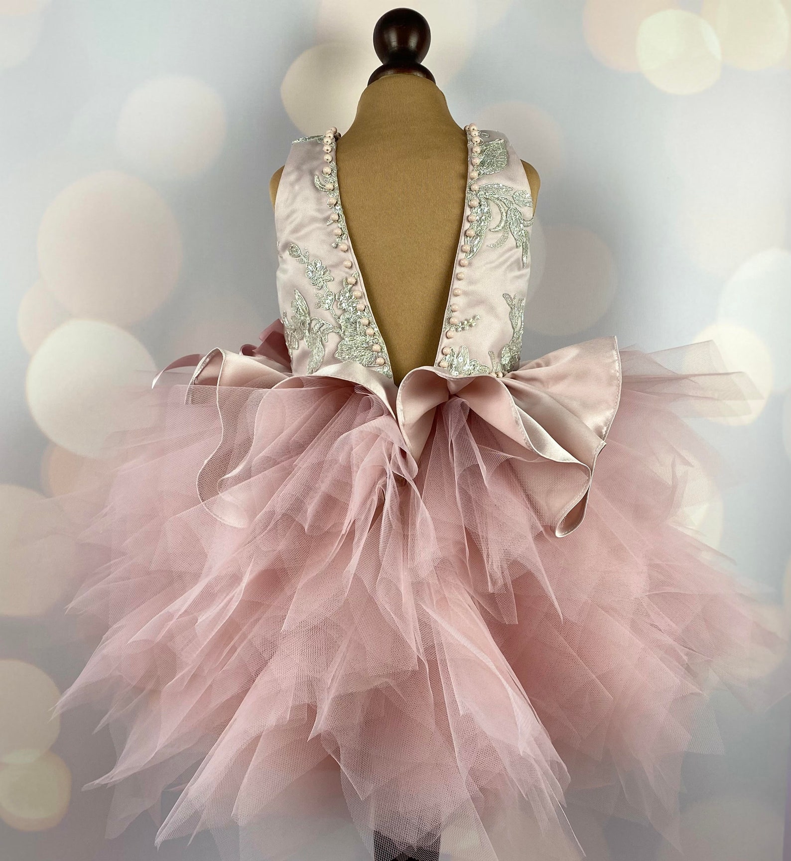 Flower Girl Dress Summer Daily Dress Girls Christening Dresses Birthday Dress main image 0