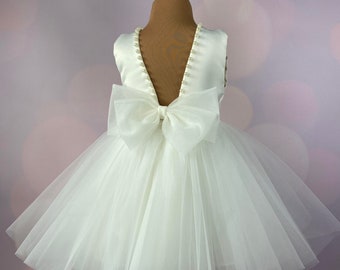 Flower girl dress, Birthday Dress, Baby Dress, Lace Dress, Tulle Dress, Wedding, MODEL IIT003
