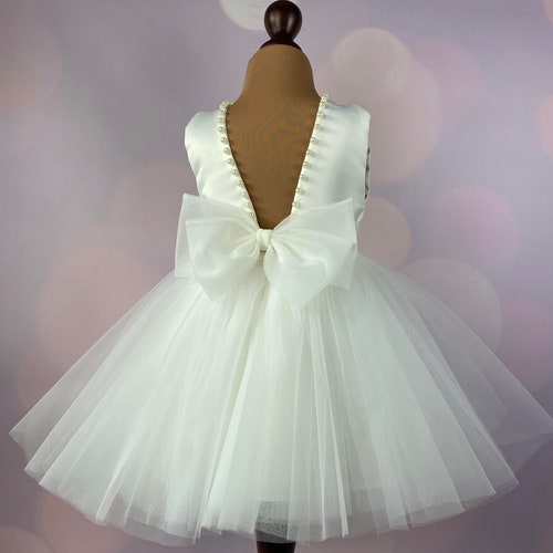 Lace Tulle Wedding Flower Girl Dress - Etsy