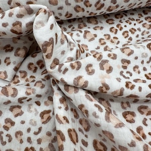 Muslin cotton muslin double gauze fabric sea of flowers digital print