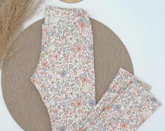 Leggings con fiori primaverili | per neonati e bambini | floreali