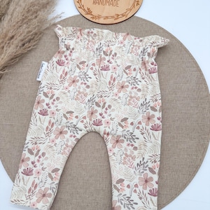 Pantaloni Paperbagpants floreali per neonati e bambine