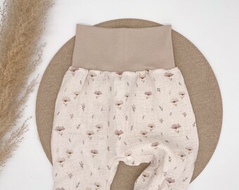 Musselin Pumphose Baby Babyhose Sommer Motive