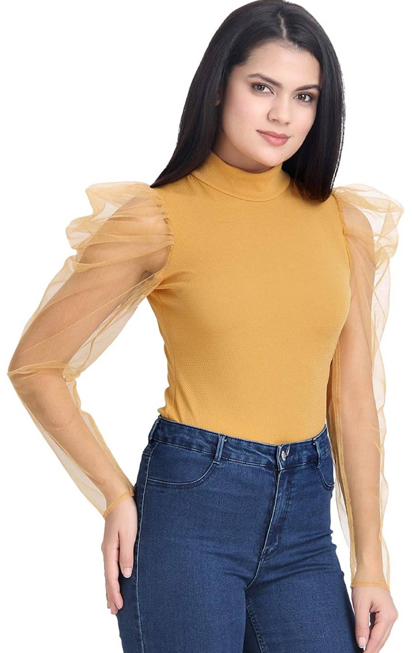 Women's Slim Fit Top Etsy