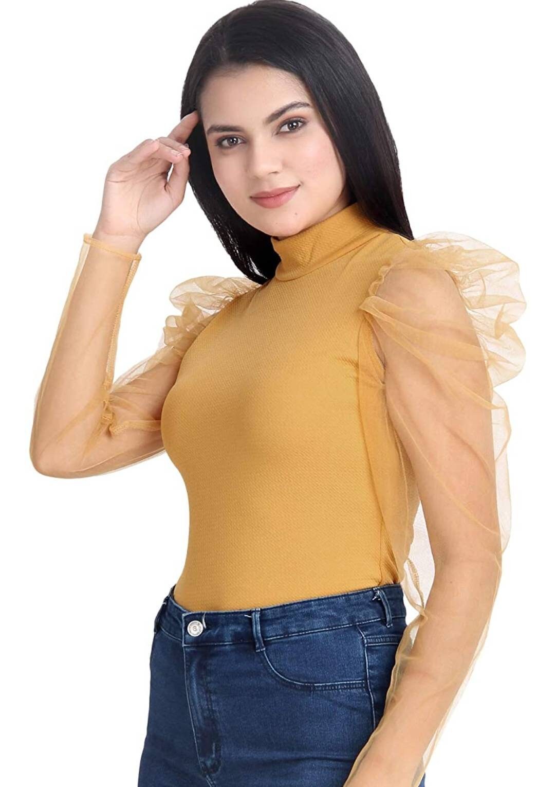 Women's Slim Fit Top Etsy