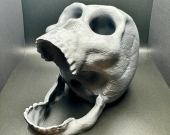 Tour de dés crâne en pierre pour donjon et dragons