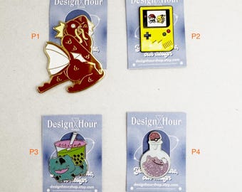Épingles en émail Pokemon - Motifs à collectionner pour les fans