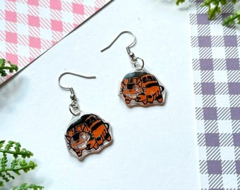 Pendientes de gatobús de Mi vecino Totoro