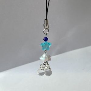 Jellyfish Droplet Phone Charm