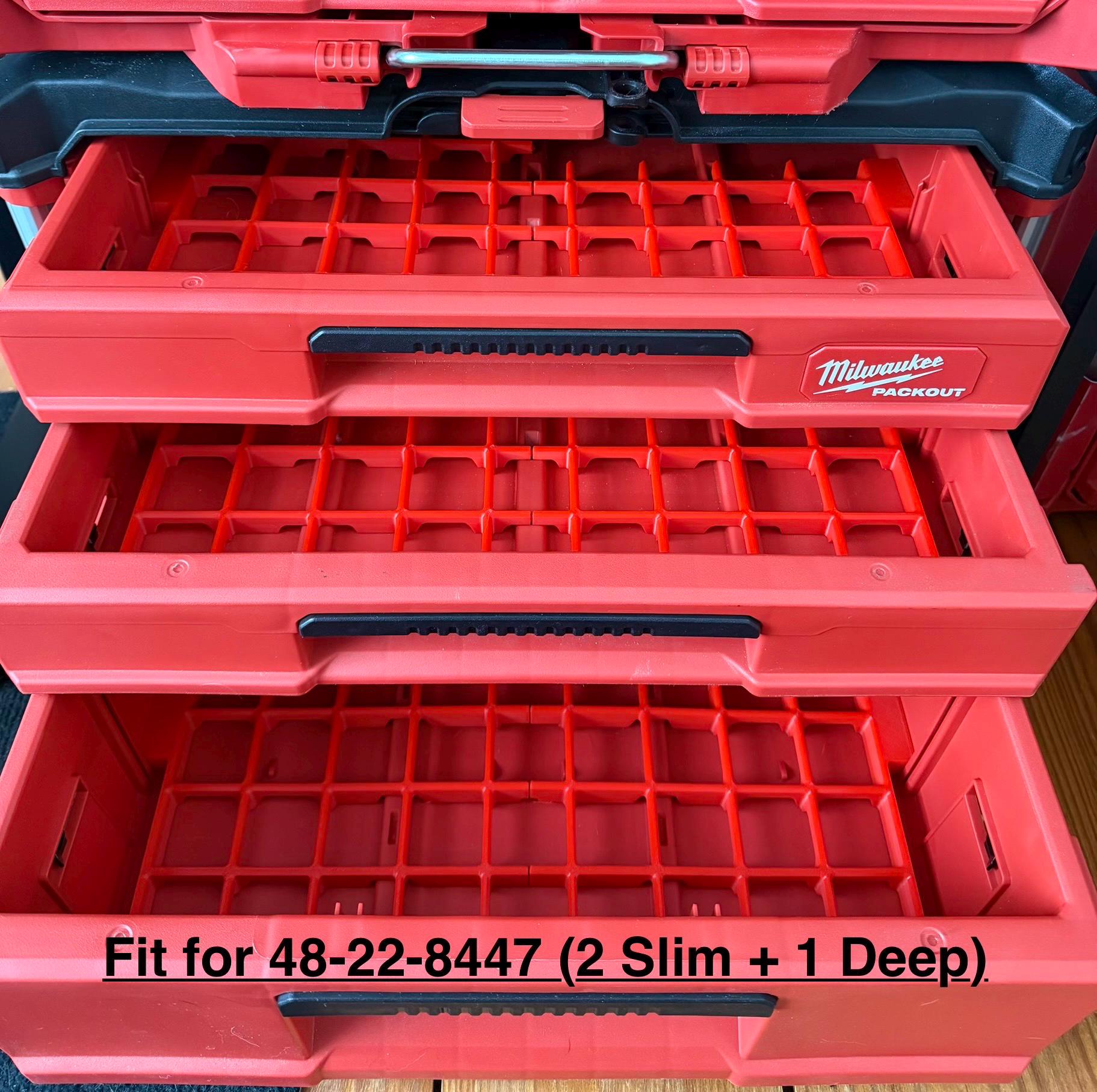 Milwaukee Packout Gridfinity Insert | Modular Tool Organization - Etsy