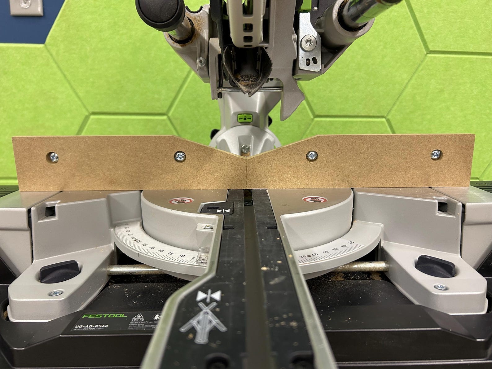 KS 120 Throat Plate Zero Clearance Insert For Festool Kapex KS 120