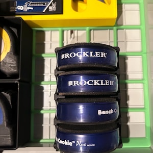 Gridfinity Storage Bin for Rockler Bench Cookies – 3D Printed Organizer