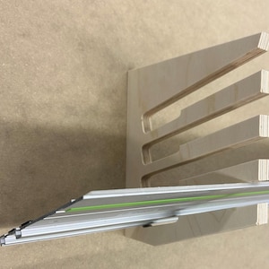 Track Saw Guide Rail holder / Track Saw Rail Rack / Track Rack / Storage for Track Saw Rails / Storage Shelf for Track Saw Rails