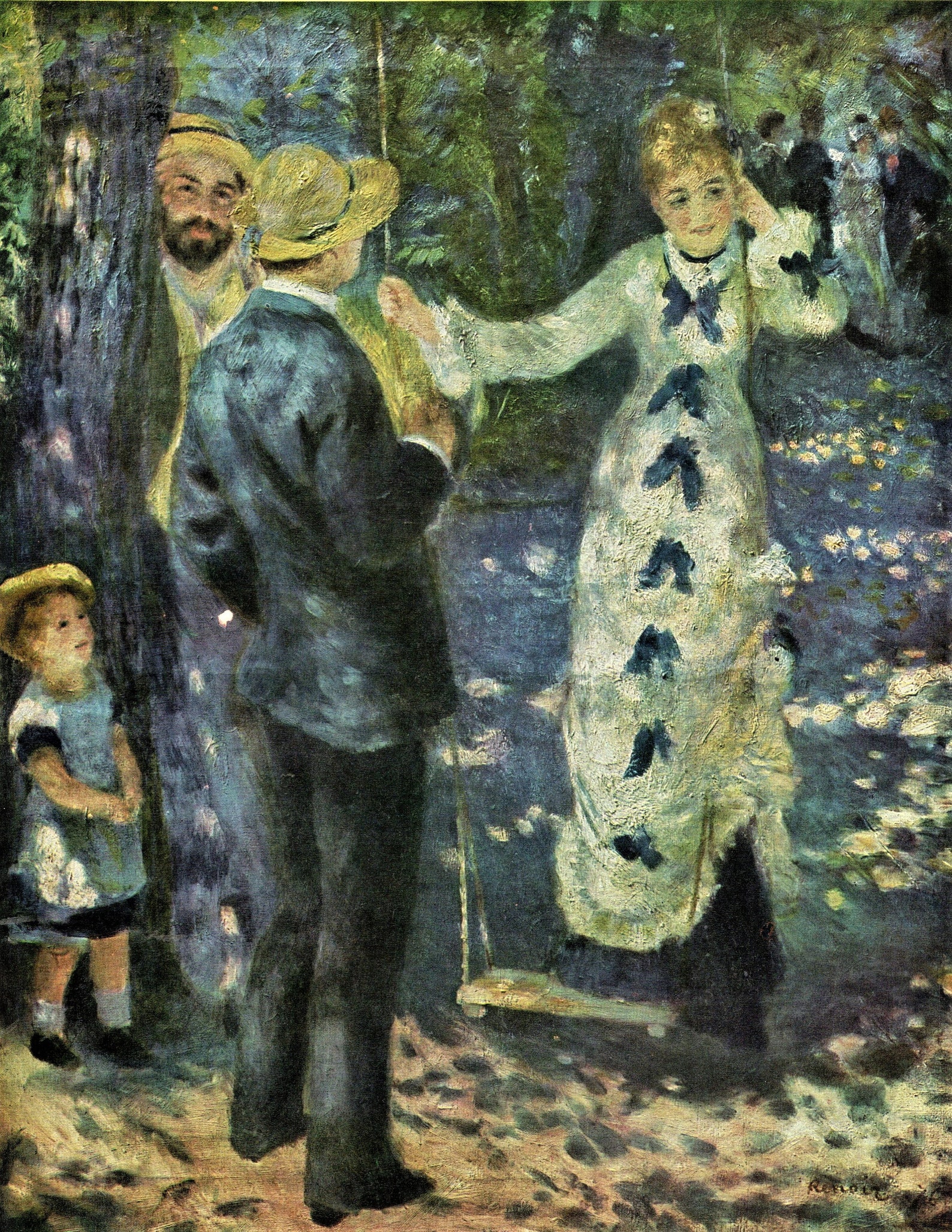 August Renoir 1876 The Swing Impressionists Art Print 19TH | Etsy