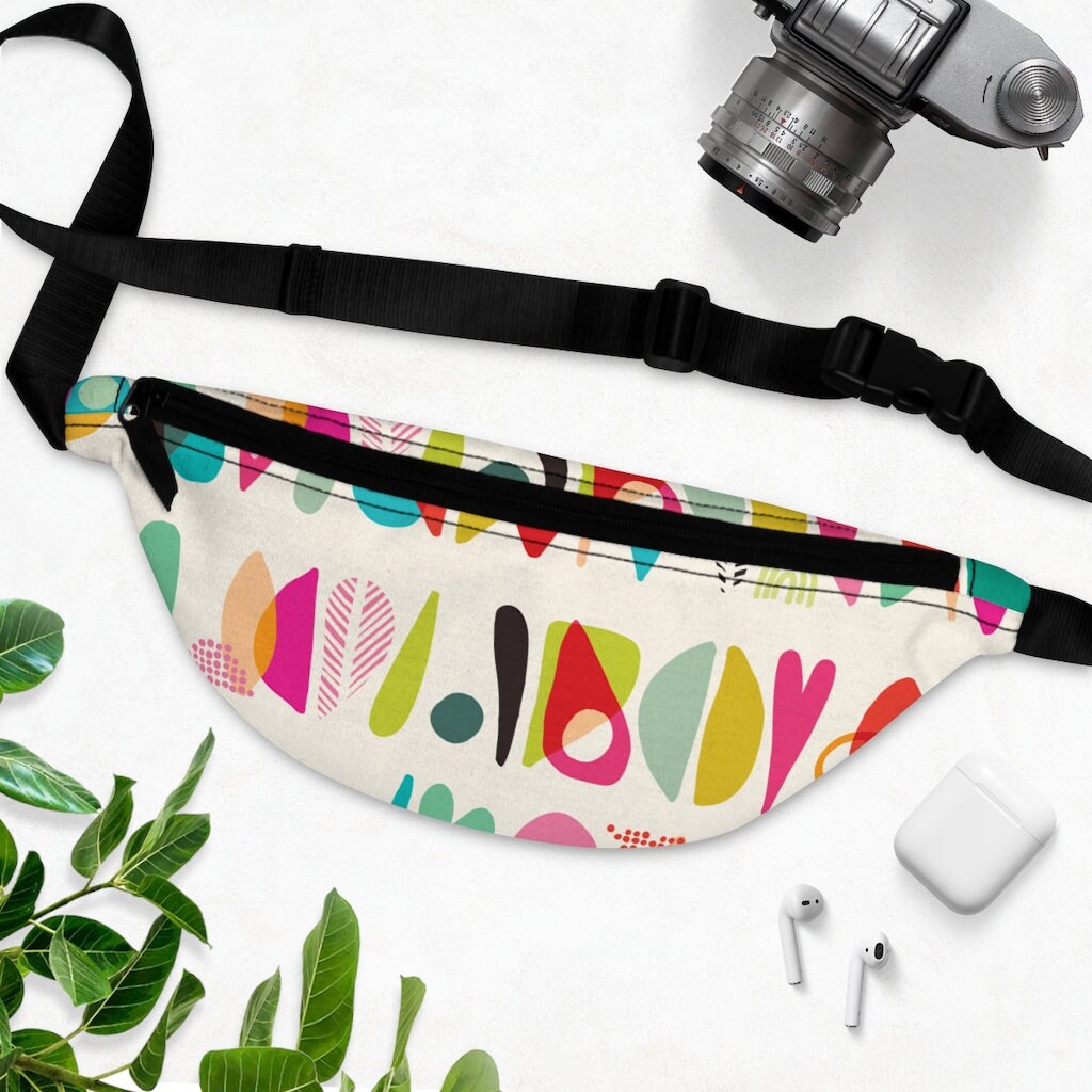 Fanny Pack colorful fanny pack fun fanny pack bag gift Etsy