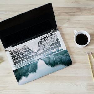 Sticker Lake Louise pour MacBook Pro 13 A1989, MacBook Pro 15 A1707, coque pour MacBook Pro 16 m2 Skin, motif Banff pour MacBook Pro 14 M1 A2442